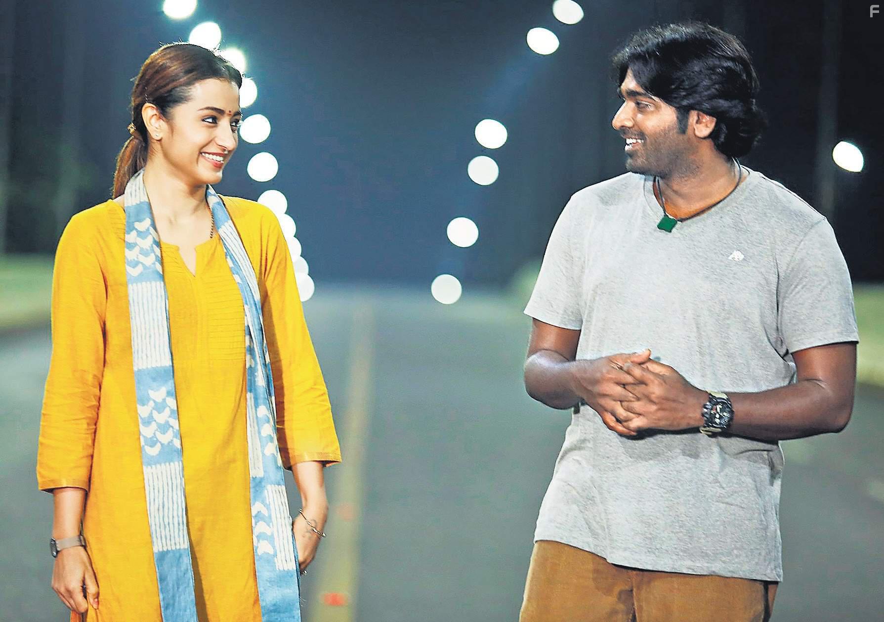 Trisha Krishnan and Vijay Sethupathi in 96 (2018)