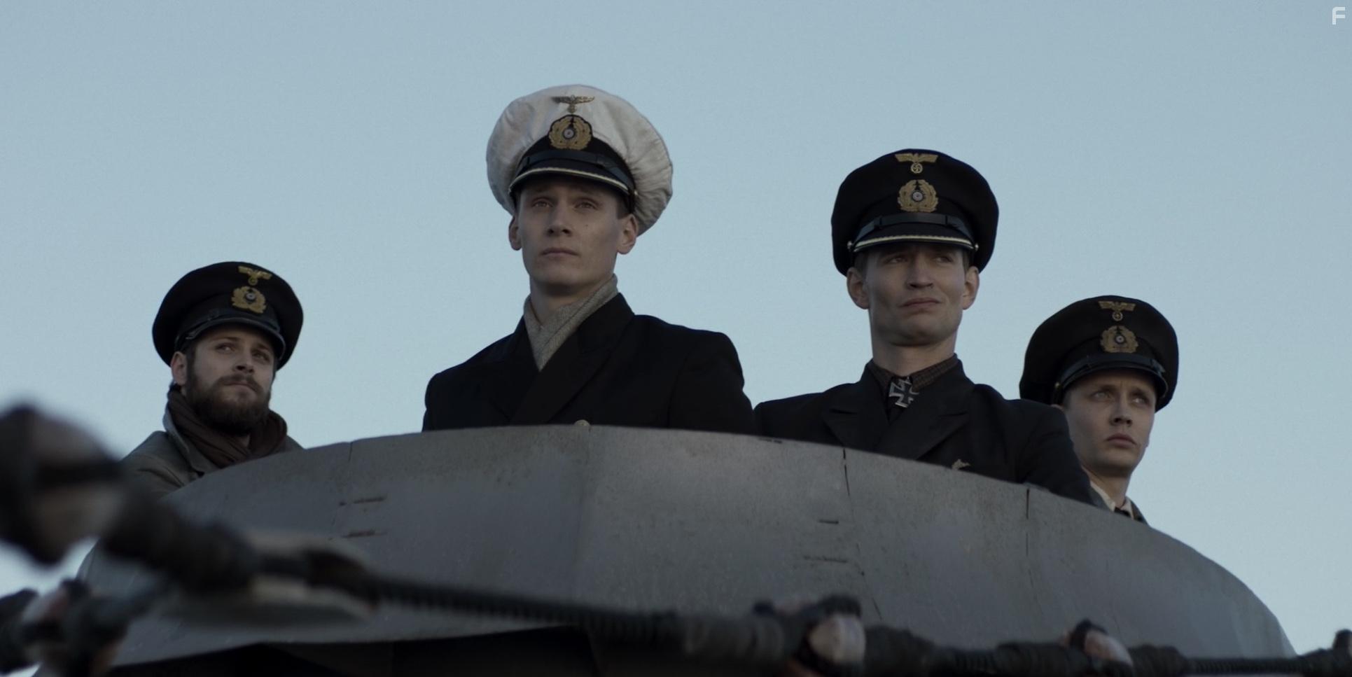 Franz Dinda, Rick Okon, and August Wittgenstein in Das Boot (2018)