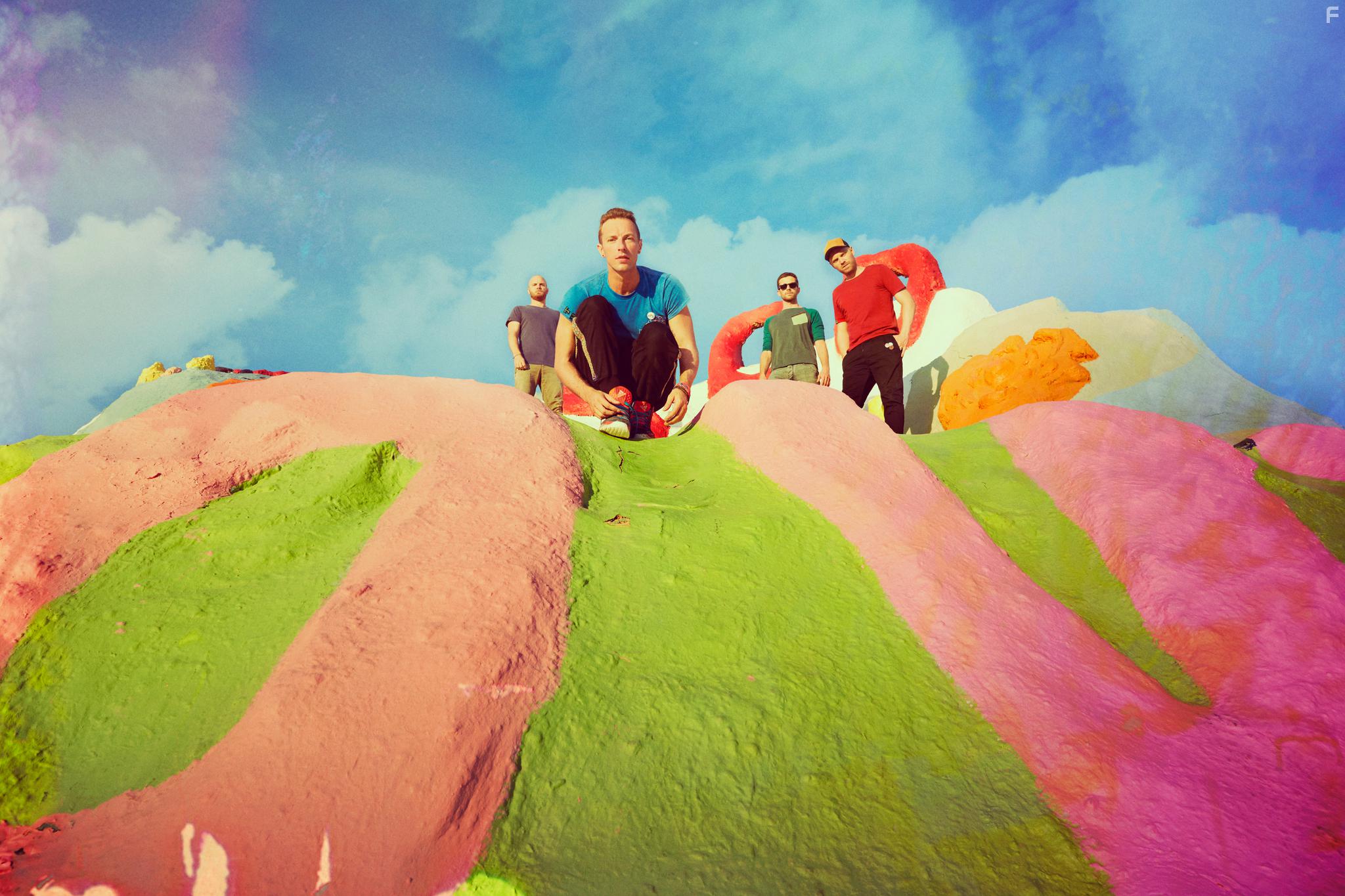 Chris Martin, Guy Berryman, Jon Buckland, and Will Champion in Coldplay: A Head Full of Dreams (2018)