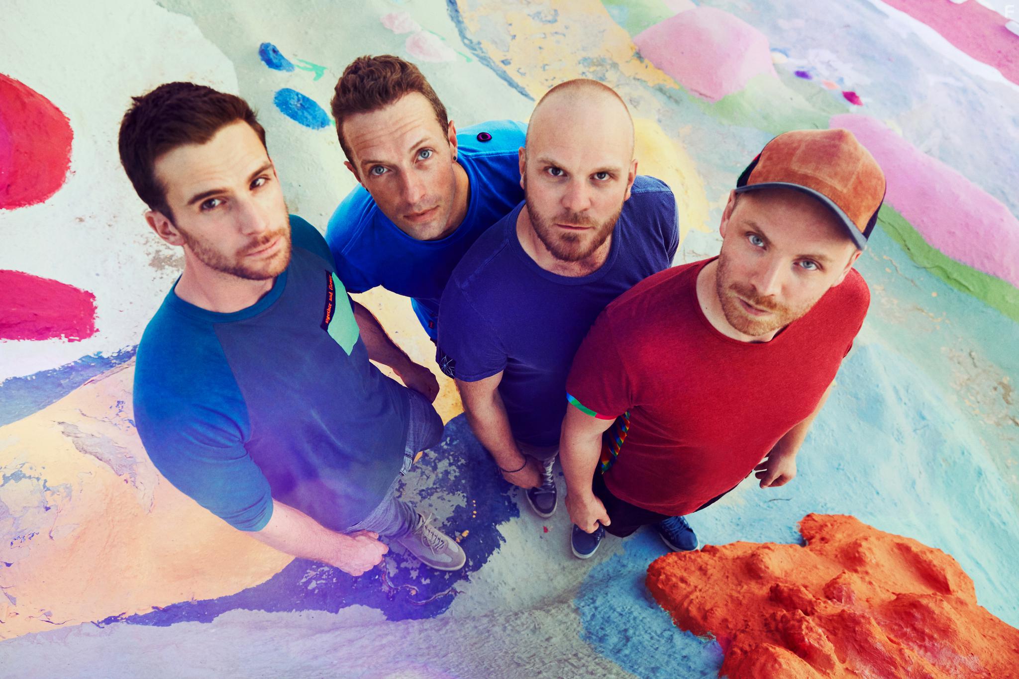 Chris Martin, Guy Berryman, Jon Buckland, and Will Champion in Coldplay: A Head Full of Dreams (2018)