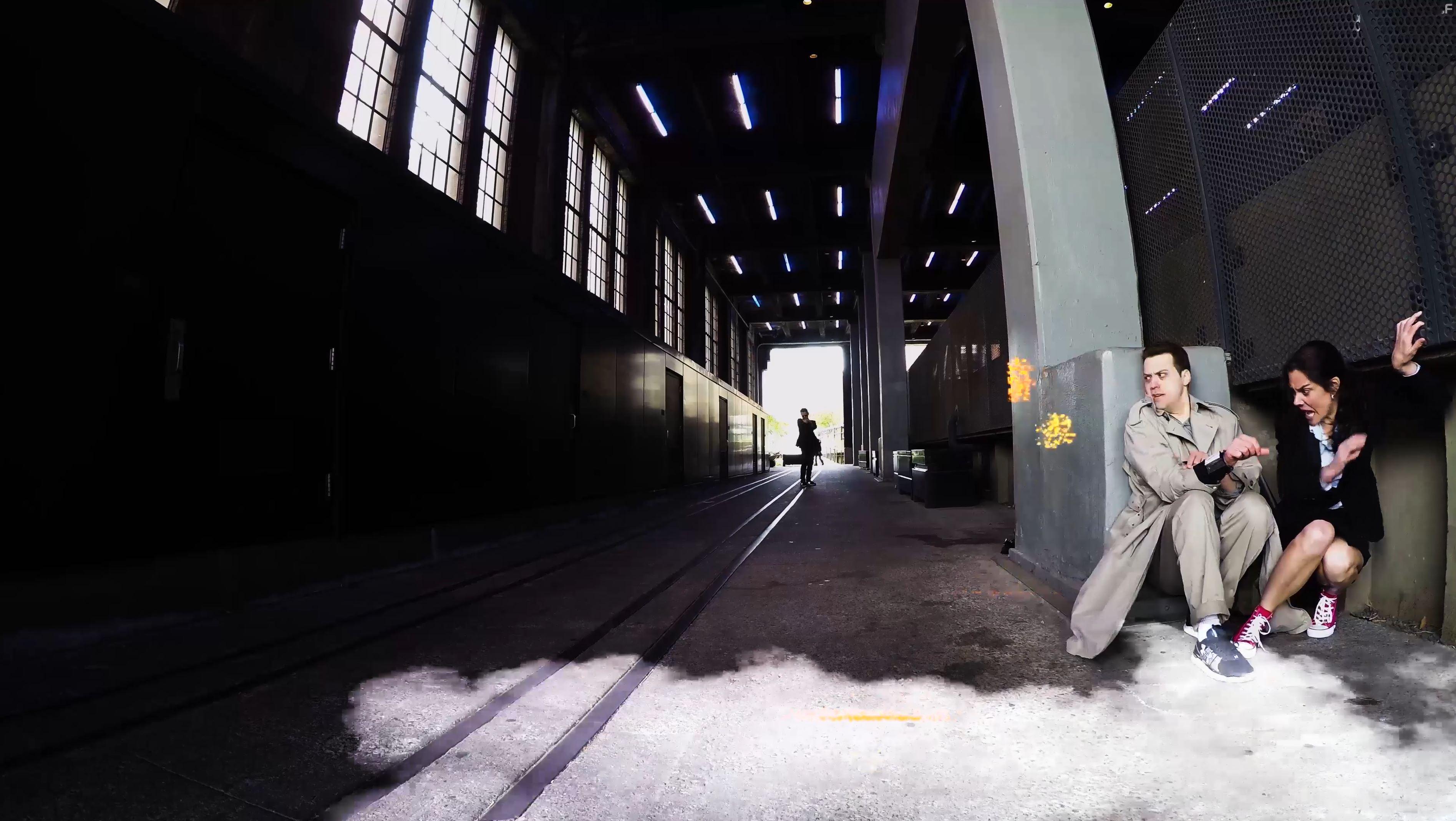 Jennifer Eiffert and Charles Davis in Portal Man (2017)