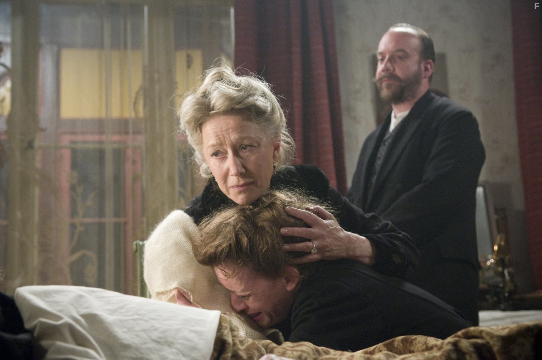 Helen Mirren, Anne-Marie Duff, and Paul Giamatti in Последнее воскресение (2009)