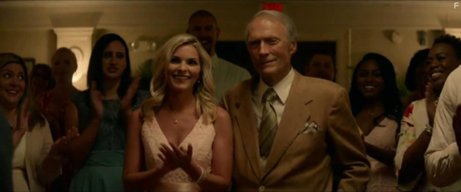 Clint Eastwood and Casey Corley in The Mule (2018)