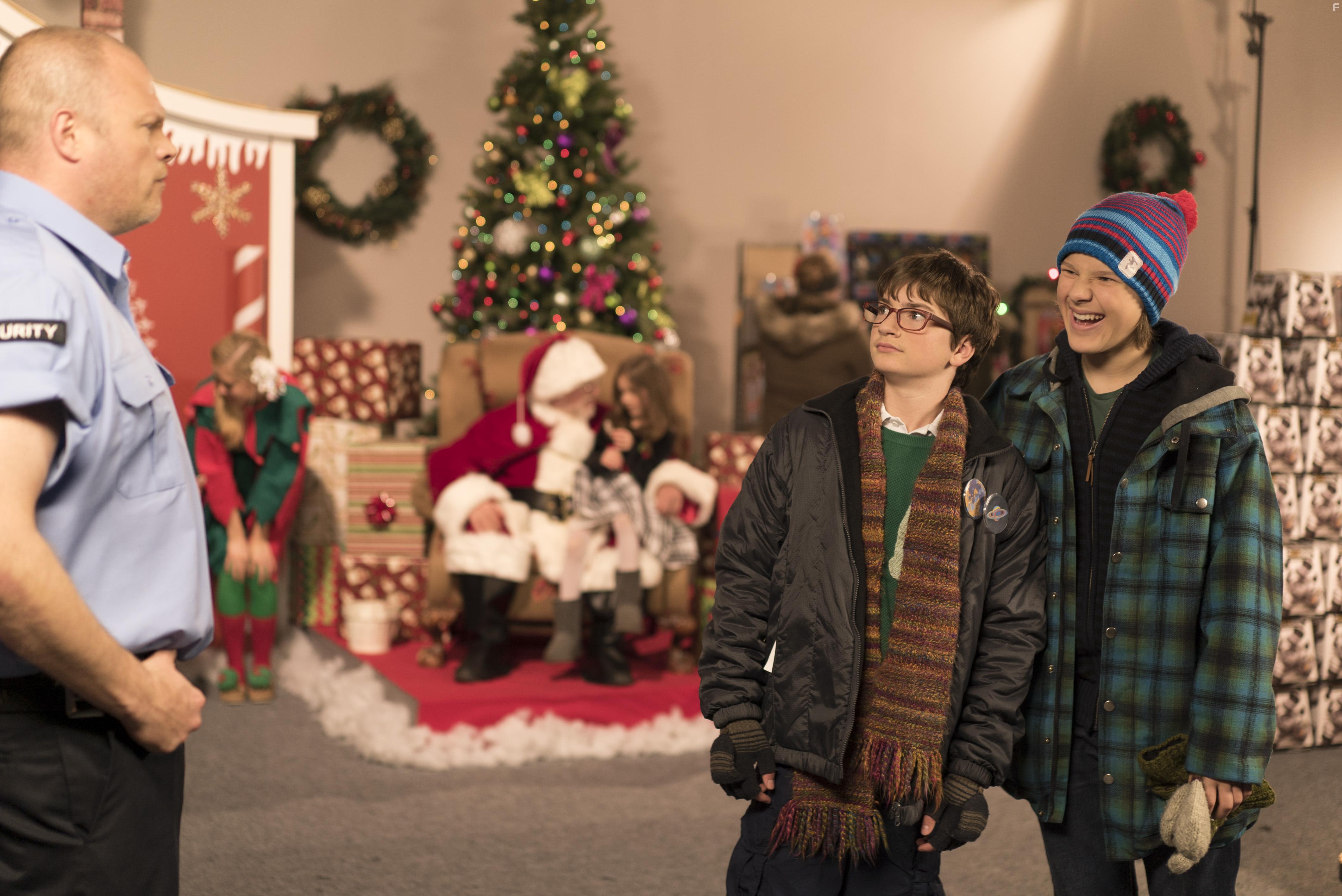 Keith Cooper, Kyle Peacock, and Colton Gobbo in Operation Christmas List (2016)
