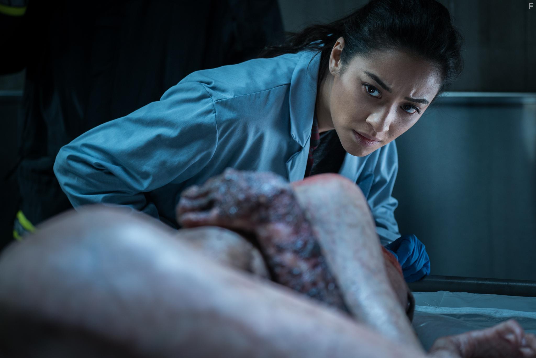 Shay Mitchell in The Possession of Hannah Grace (2018)