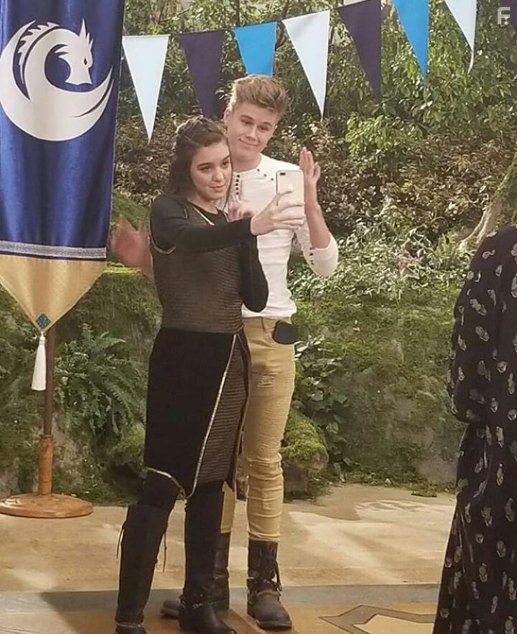 Lilimar and Owen Joyner in Knight Squad (2018)