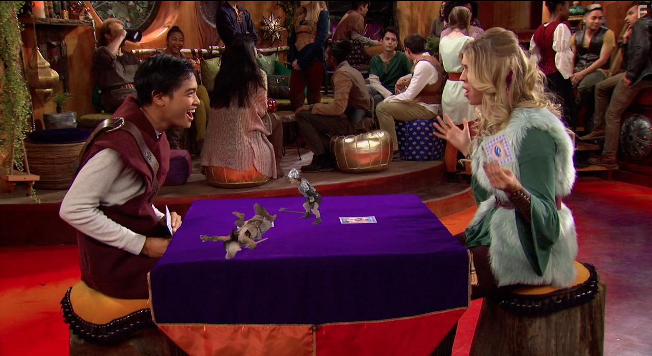 Lexi DiBenedetto and Ian St. Martin in Knight Squad (2018)