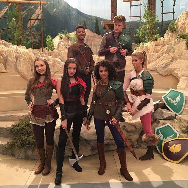 Lexi DiBenedetto, Lilimar, Owen Joyner, Daniella Perkins, and Savannah May in Knight Squad (2018)
