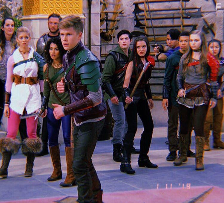 Lexi DiBenedetto, Lilimar, Owen Joyner, and Daniella Perkins in Knight Squad (2018)