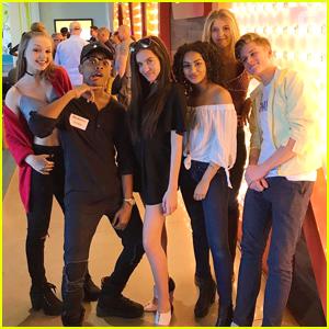Lilimar, Owen Joyner, Daniella Perkins, and Savannah May in Knight Squad (2018)