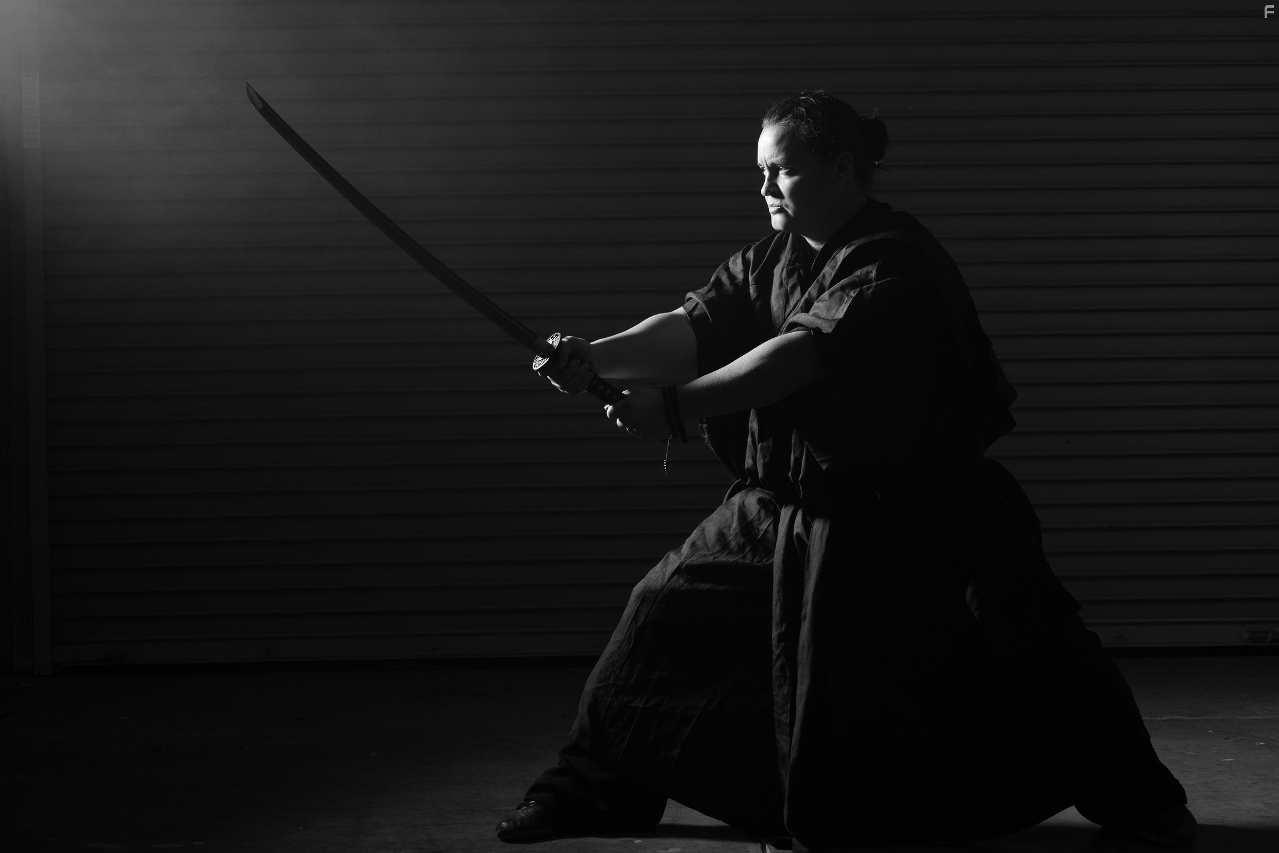 Lon Beyer at an event for Immortal Fist: The Legend of Wing Chun (2017)