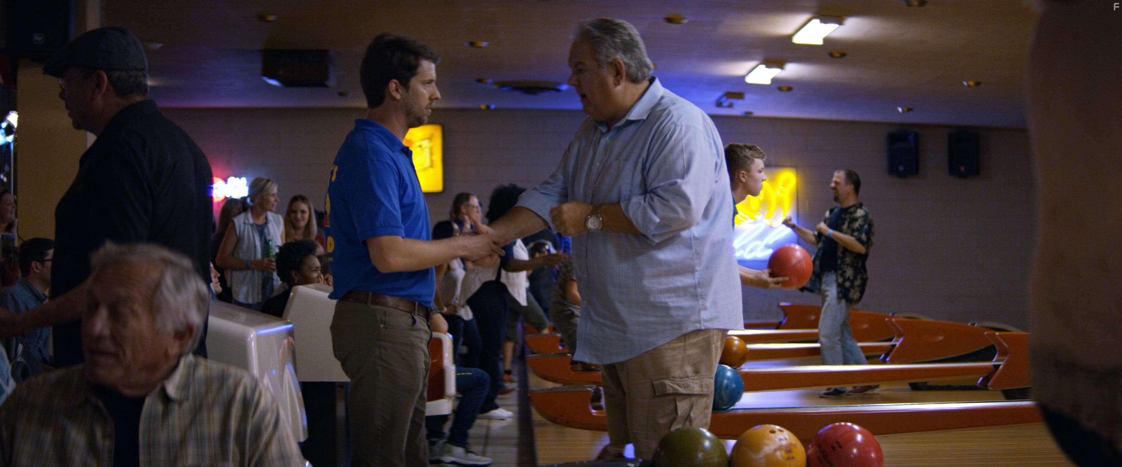 Jim O'Heir and Jon Heder in When Jeff Tried to Save the World (2018)