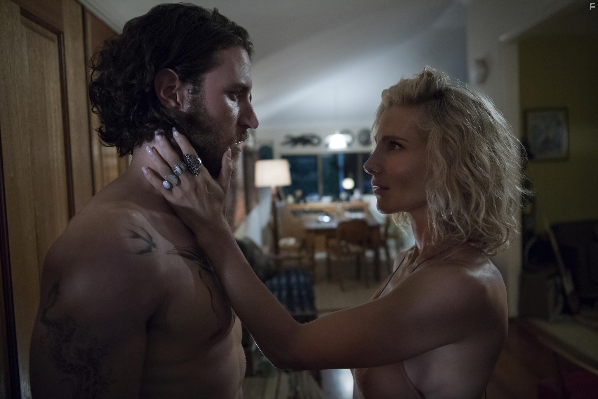 Elsa Pataky and Aaron Jakubenko in Tidelands (2018)
