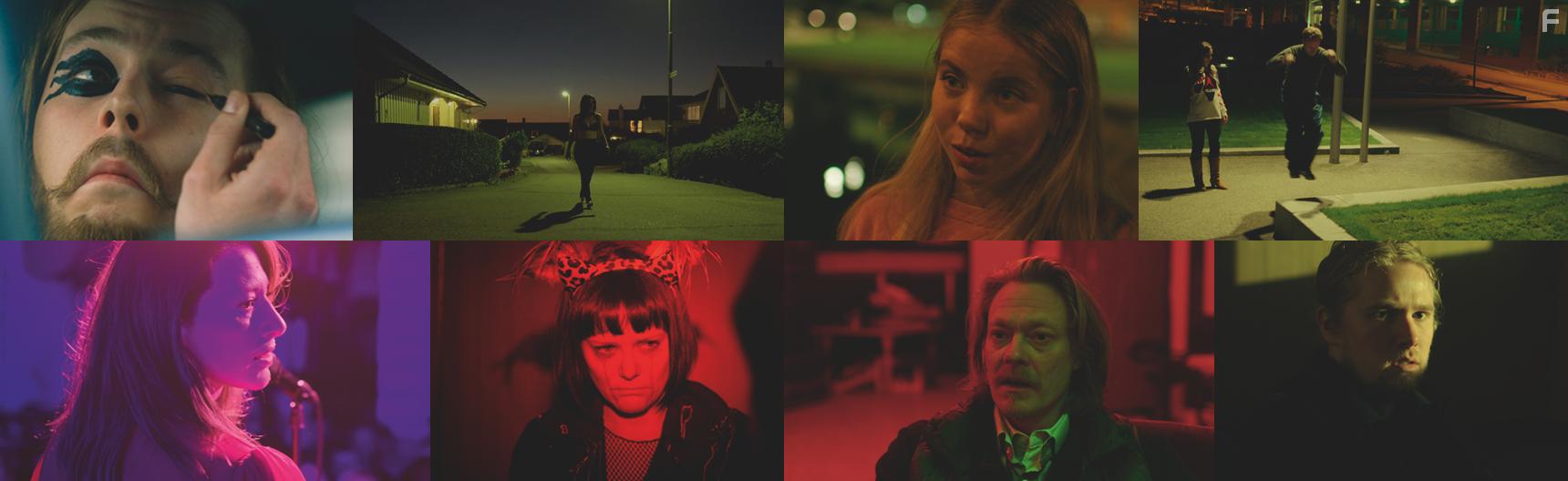 Kristoffer Joner, Silje Salomonsen, Pia Tjelta, and Alexandra Gjerpen in Now It's Dark (2018)