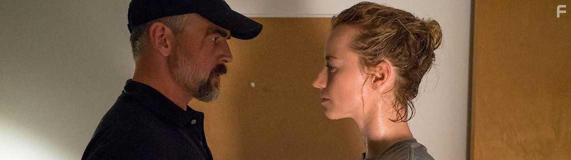 Patrice Godin and Karine Vanasse in Blue Moon (2016)