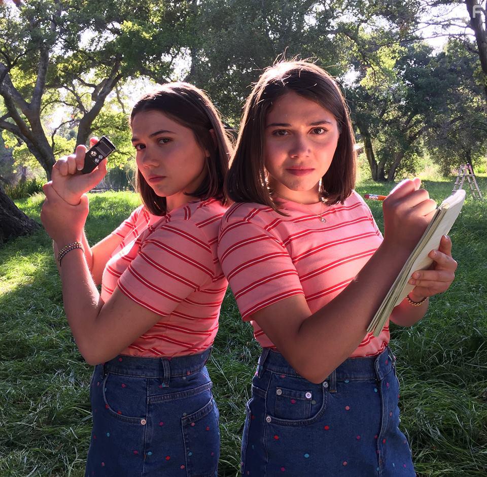 Brooke Star (left), Chelsea Summer (right), Prince of Peoria, Episode 101, "The Prince Arrives"