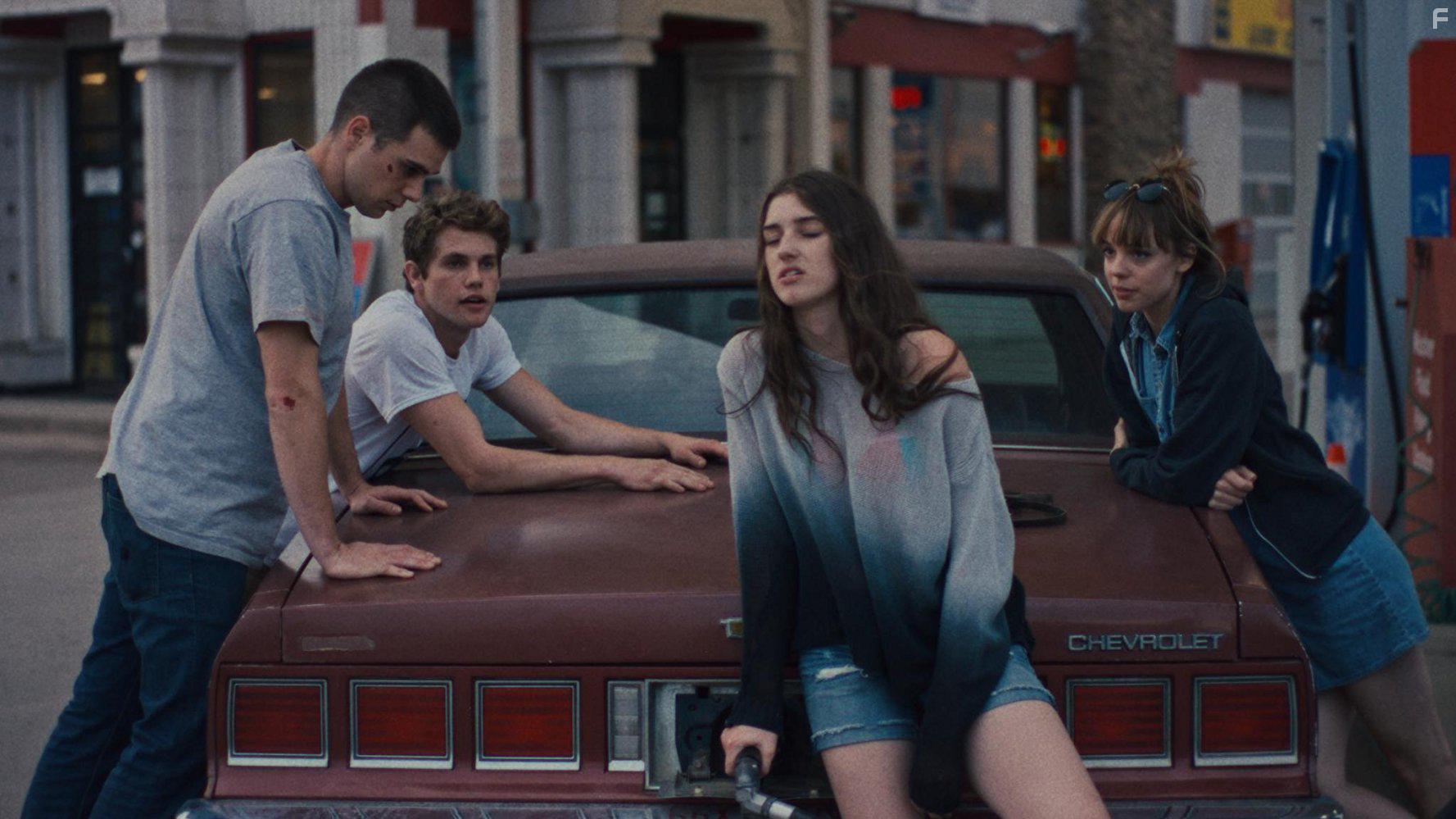 Jared Abrahamson, Morgan Taylor Campbell, Jedidiah Goodacre, and Emily Haine in Gregoire (2017)