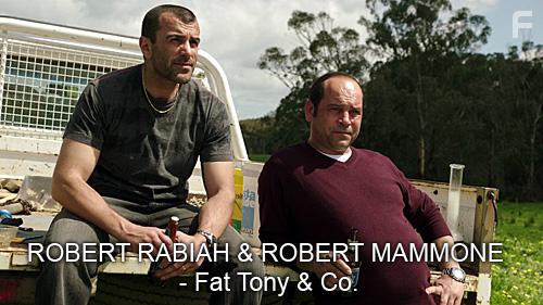 ROBERT RABIAH & ROBERT MAMMONE - STILL - "FAT TONY & CO" Director: Peter Andrikidis