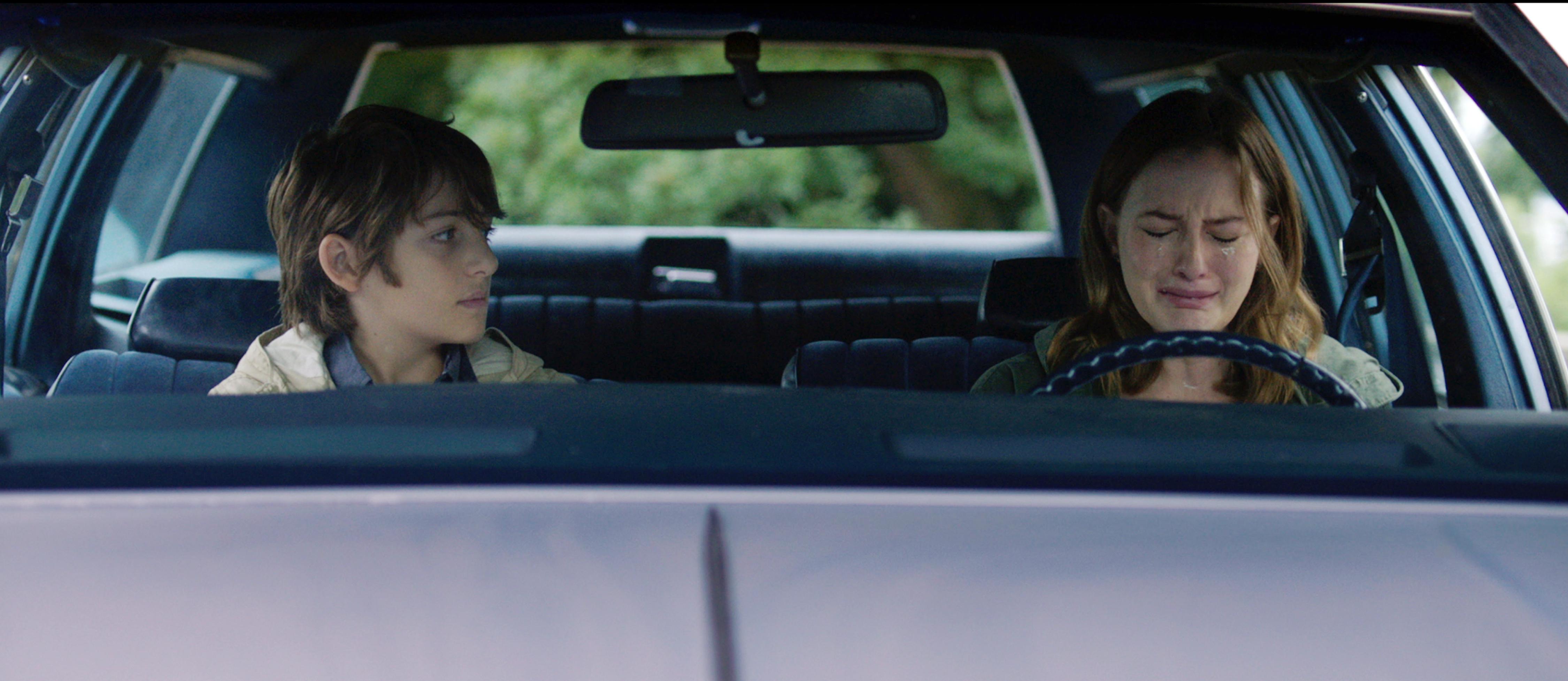 Leighton Meester and Julian Shatkin in Like Sunday, Like Rain (2014)