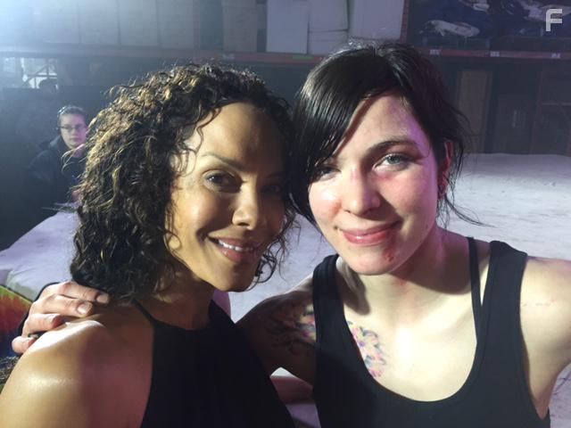 Melissa Corden and Corrine Vanryckdegroot in Chokehold (2018)