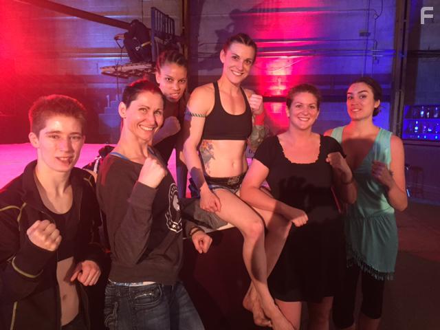 Brianna Rose, Charmaine Tweet, Stephanie Essensa, Kelsey Andries, and Michelle Massicotte in Chokehold (2018)