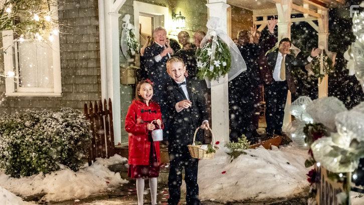 Callum Seagram Airlie and Nevis Unipan in Marrying Father Christmas (2018)