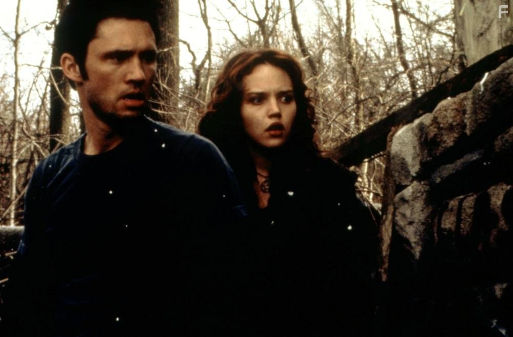 Jeffrey Donovan and Erica Leerhsen in Ведьма из Блэр 2: Книга теней (2000)