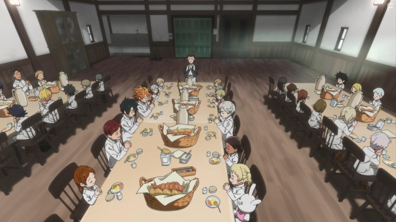 Shinei Ueki, Yko Kaida, Mariya Ise, Sumire Morohoshi, Ai Kayano, Maaya Uchida, Lynn, Mari Hino, Ari Ozawa, Shizuka Ishigami, Yuuko Mori, and Hiyori Kono in Yakusoku no Neverland (2019)