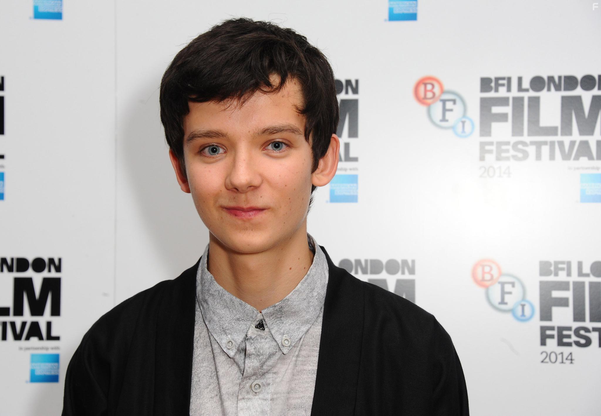 Asa Butterfield at an event for X+Y (2014)
