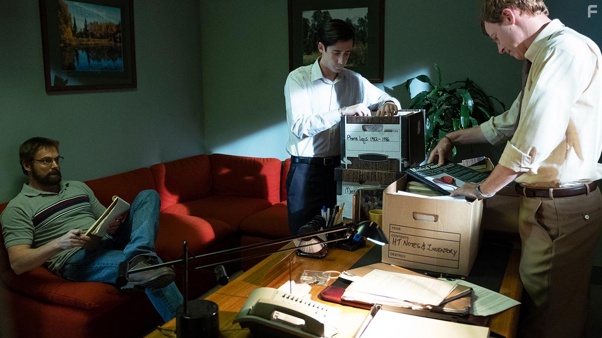 David Lewis, Michael Shanks, and Amitai Marmorstein in Unspeakable (2019)