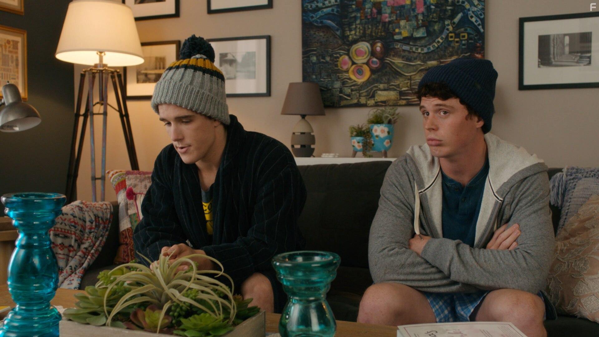 Christian Martyn and Evan Marsh in Workin' Moms: Mother Knows Breast (2021)