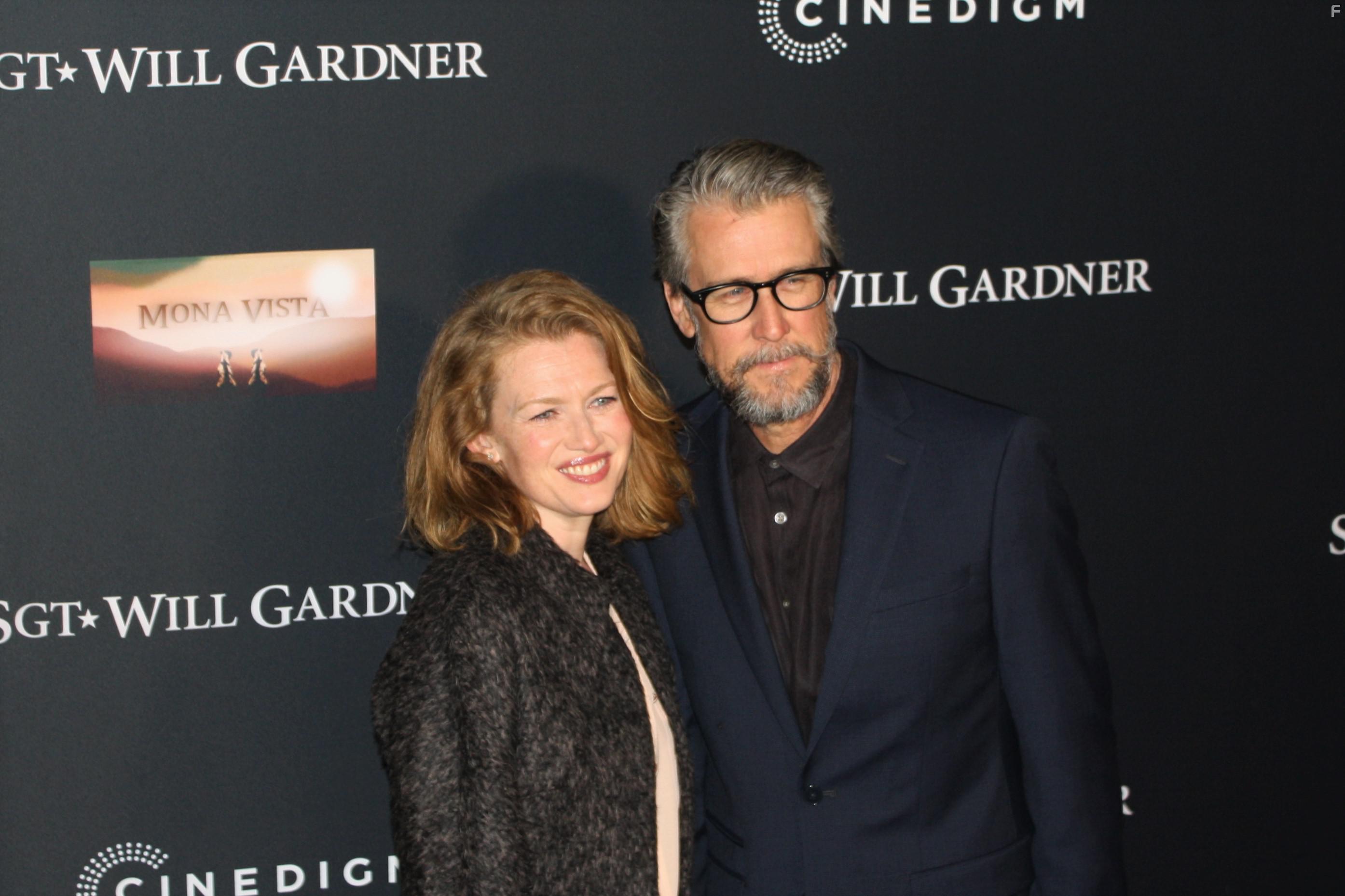 Alan Ruck and Mireille Enos at an event for SGT. Will Gardner (2019)