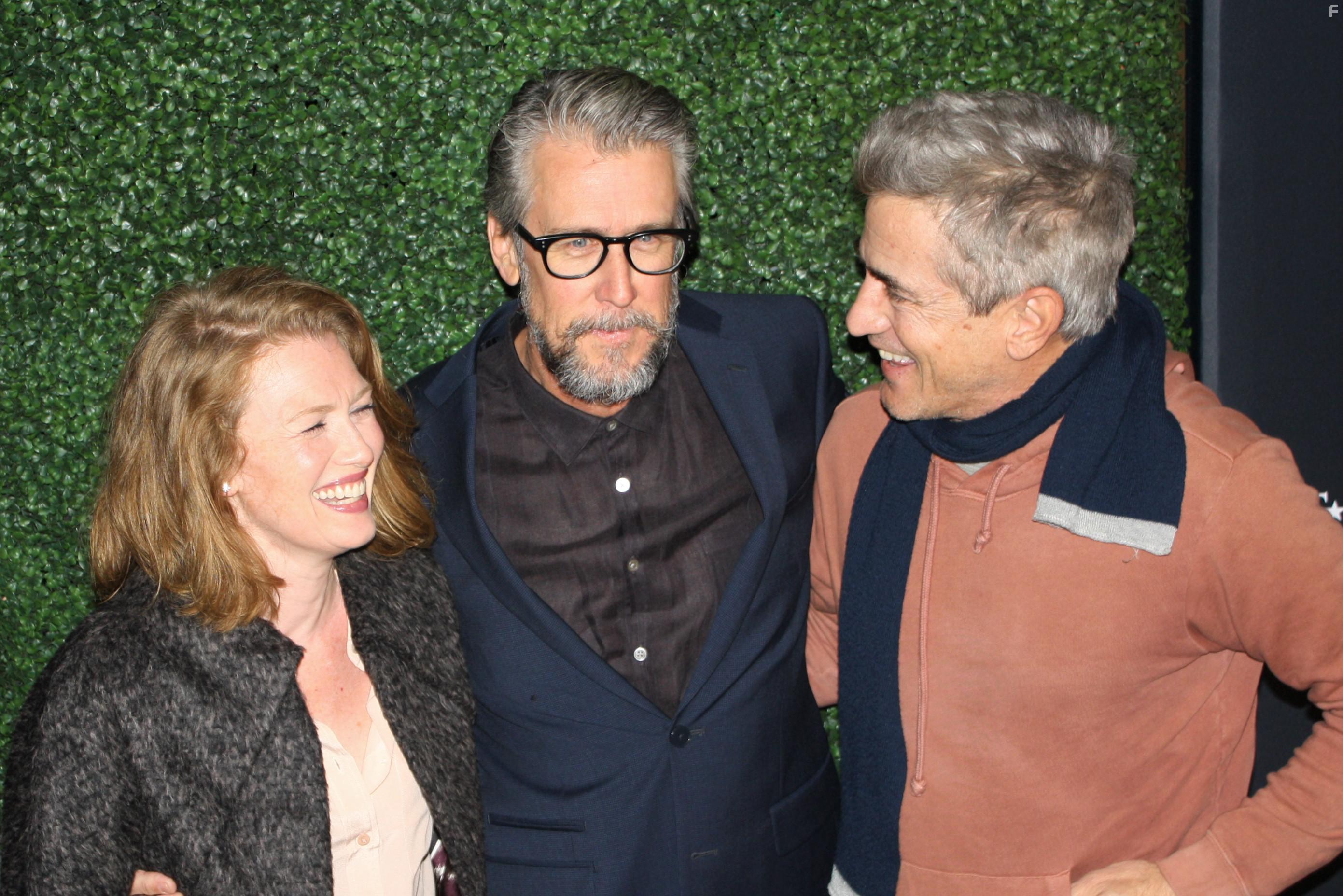 Dermot Mulroney, Alan Ruck, and Mireille Enos at an event for SGT. Will Gardner (2019)