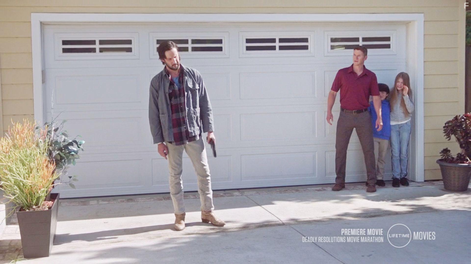 Chad Michael Collins, Juston Street, Brady Bond, and Seneca Paliotta in Sisters in Crime (2018)