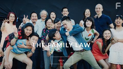 Anthony Brandon Wong, Fiona Choi, Shuang Hu, Trystan Go, George Zhao, Karina Lee, and Vivian Wei in The Family Law (2016)