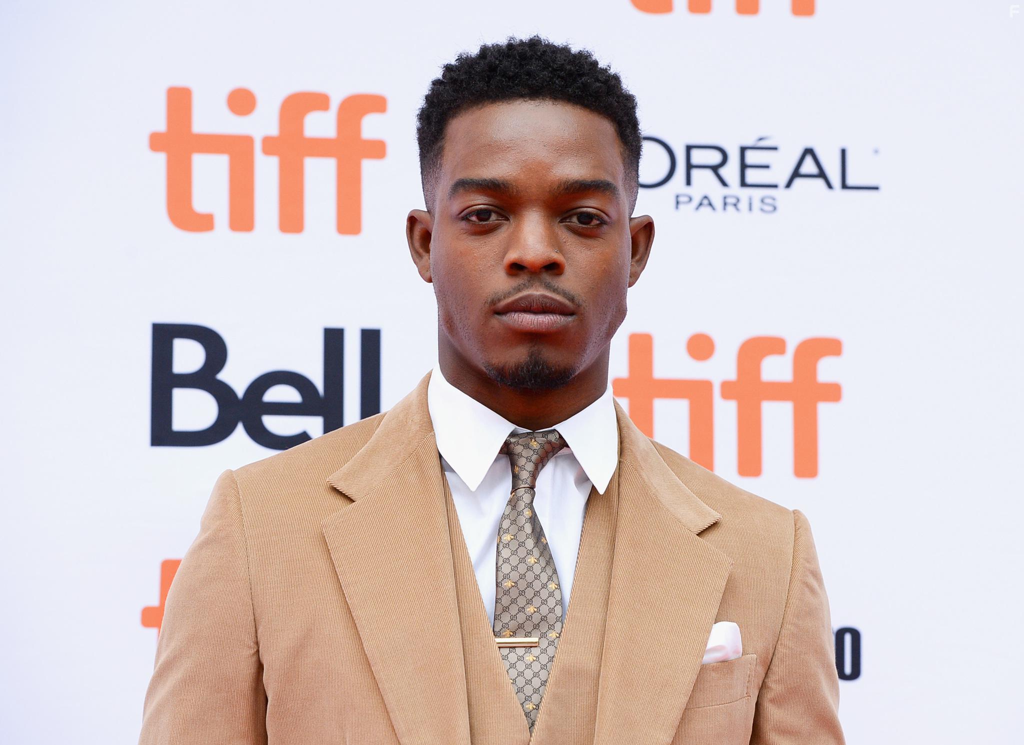 Stephan James at an event for If Beale Street Could Talk (2018)