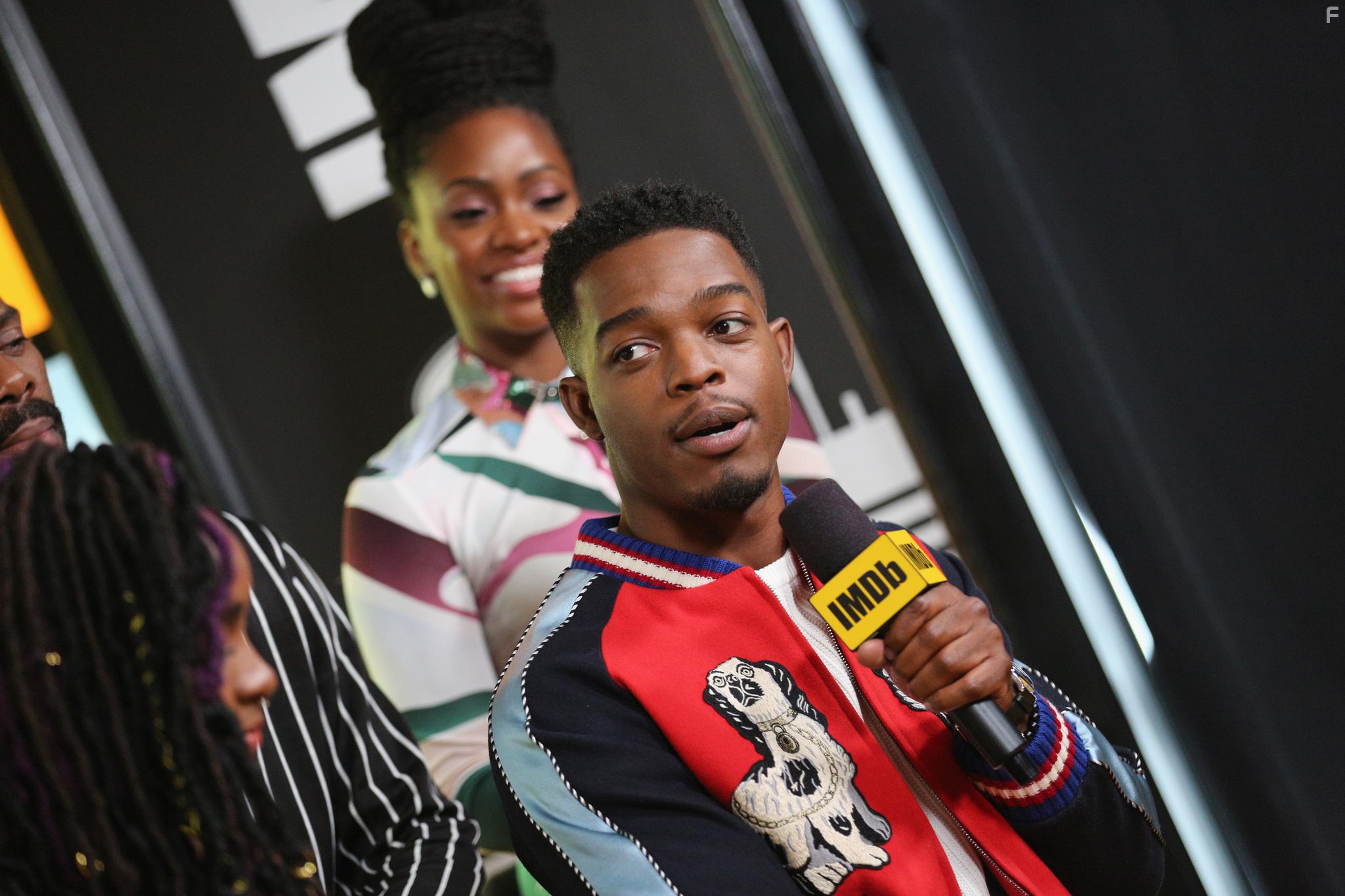 Stephan James at an event for If Beale Street Could Talk (2018)