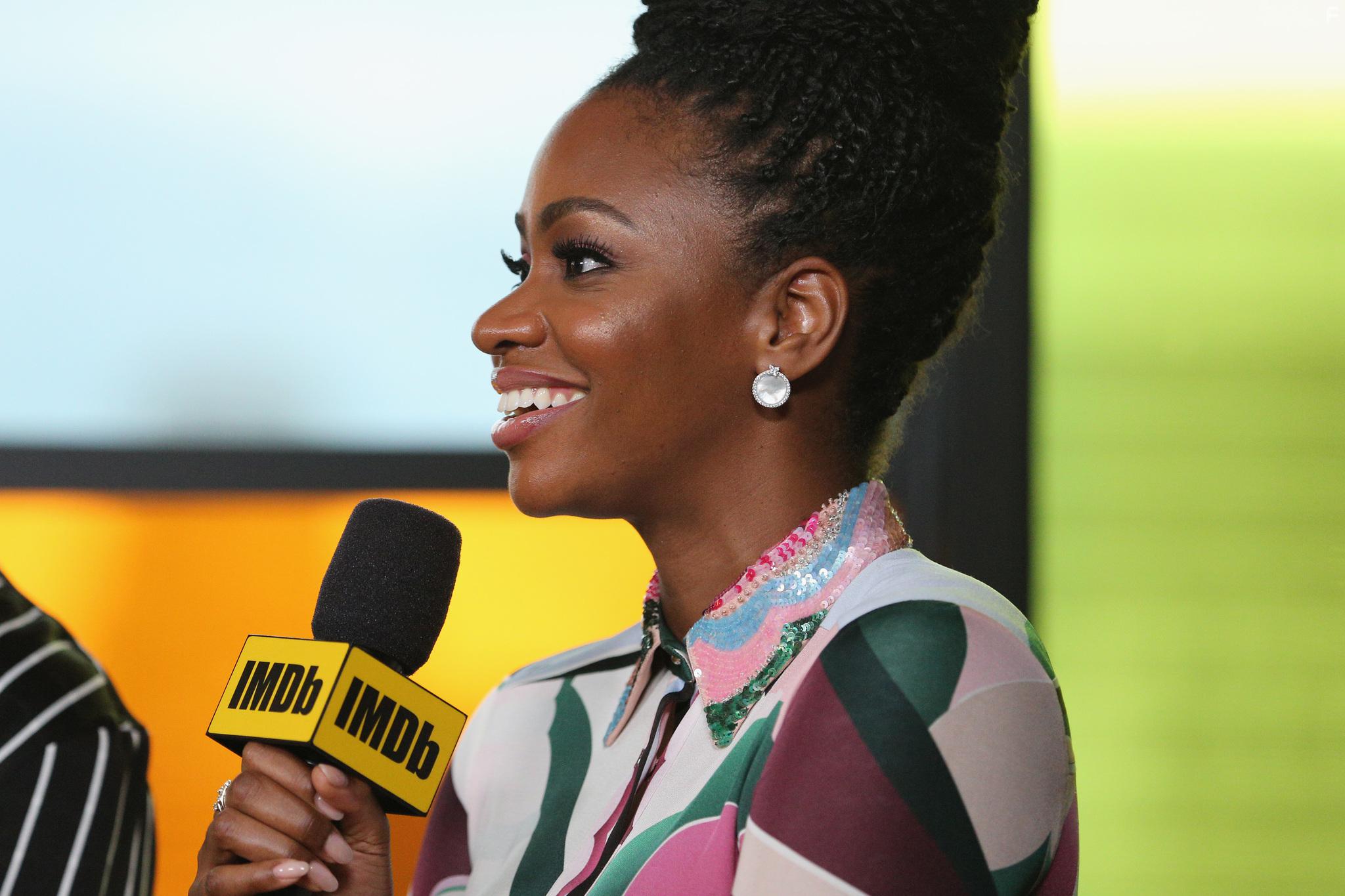 Teyonah Parris at an event for If Beale Street Could Talk (2018)