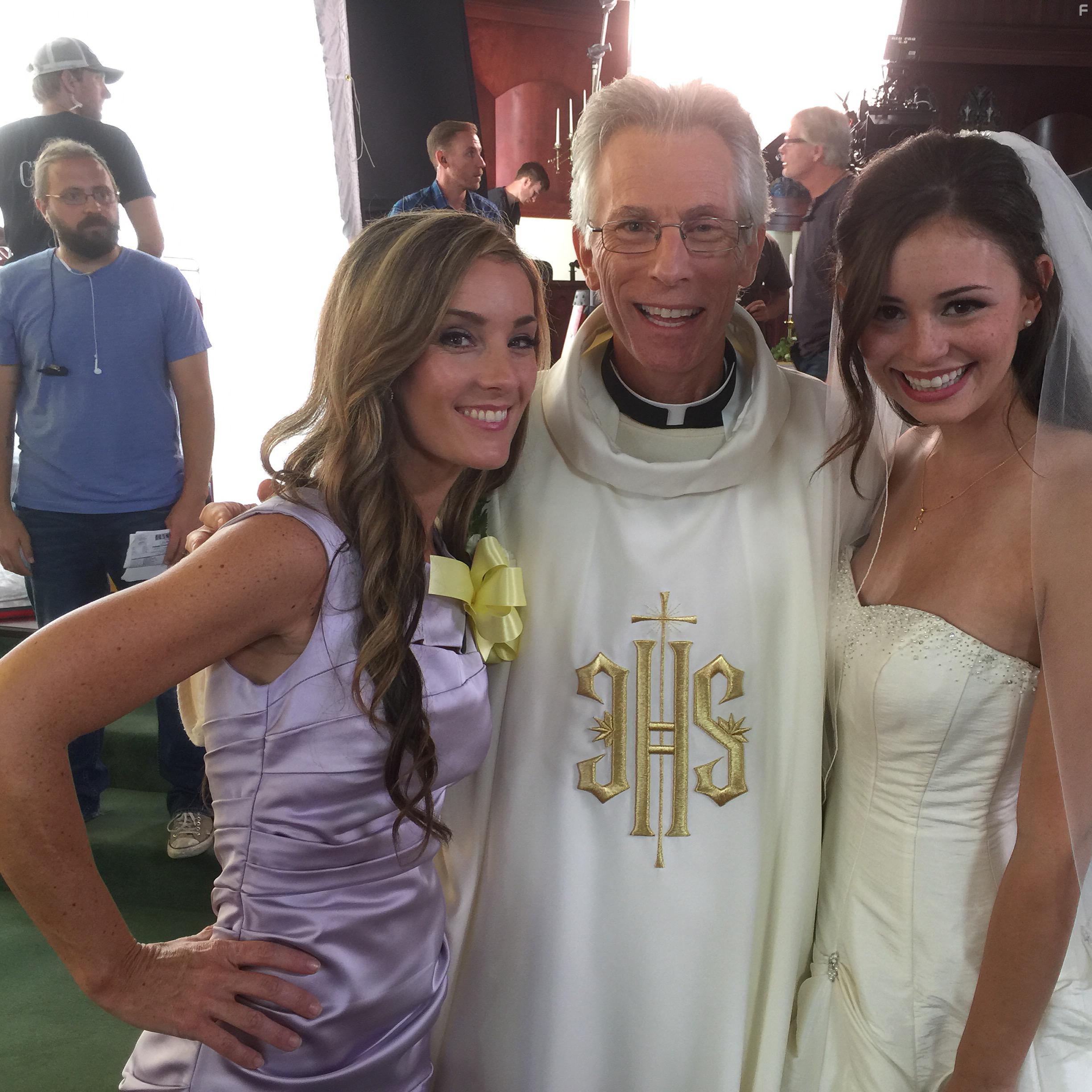 On the set of Gosnell with scene partners Ms. Leesa Winkler Neidel and Ms. Kasey Weir playing Superman's wife and daughter while I manage a bit of type casting.
