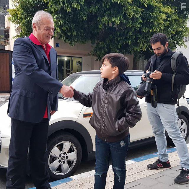 Shmil Ben Ari and Benjamin Schwabe at an event for Malkot (2018)