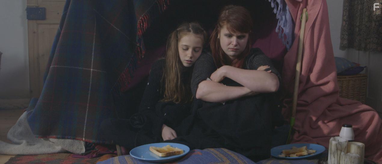 Vanessa Mayfield and Scarlett Rayner in The Gatehouse (2016)