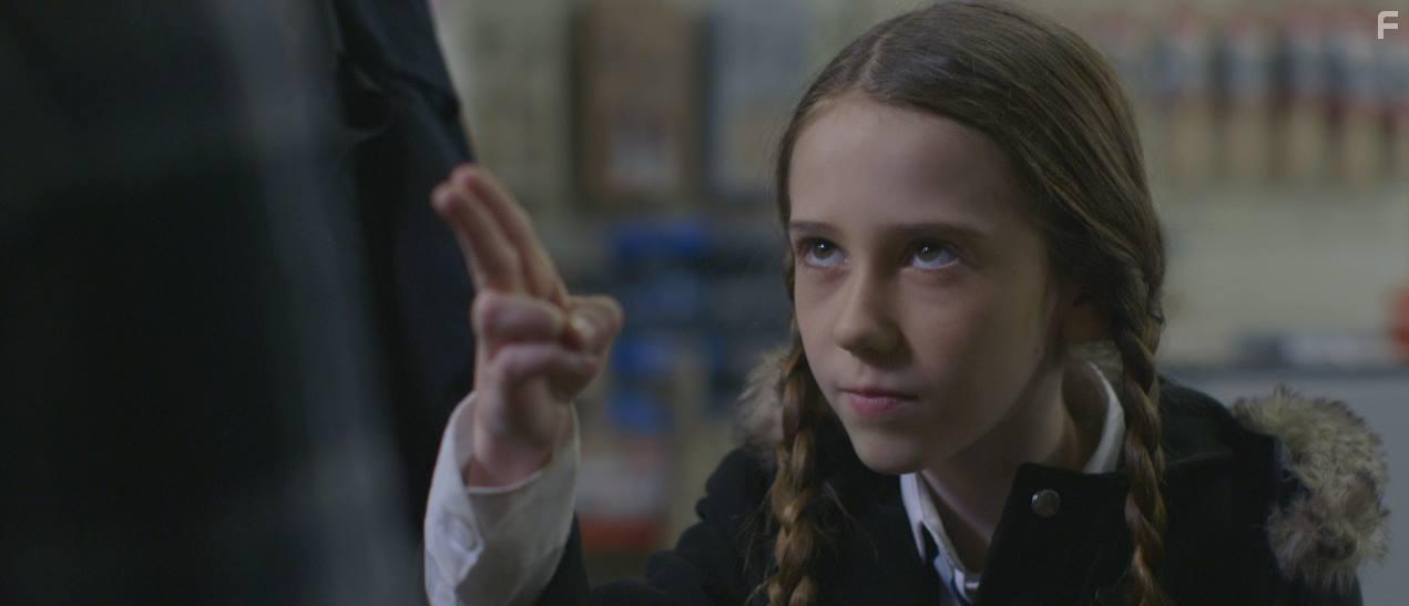 Scarlett as Eternity Winter in the Gatehouse