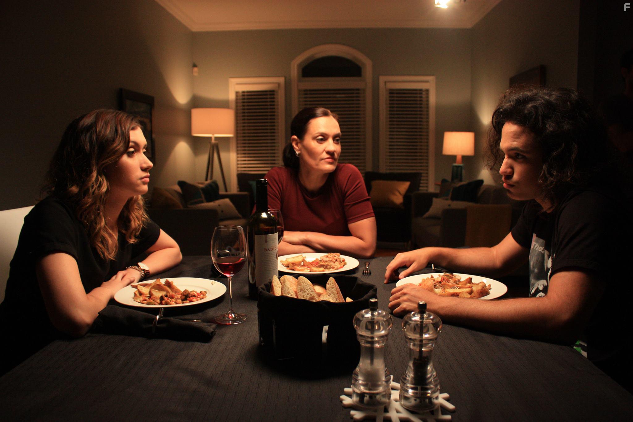 Brigitte Poupart, Anthony Therrien, and Lysandre Nadeau in Fake Tattoos (2017)