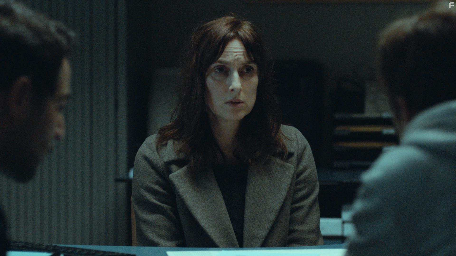 Ruth Becquart, Jeroen Perceval, and Lukas De Wolf in De Dag (2018)