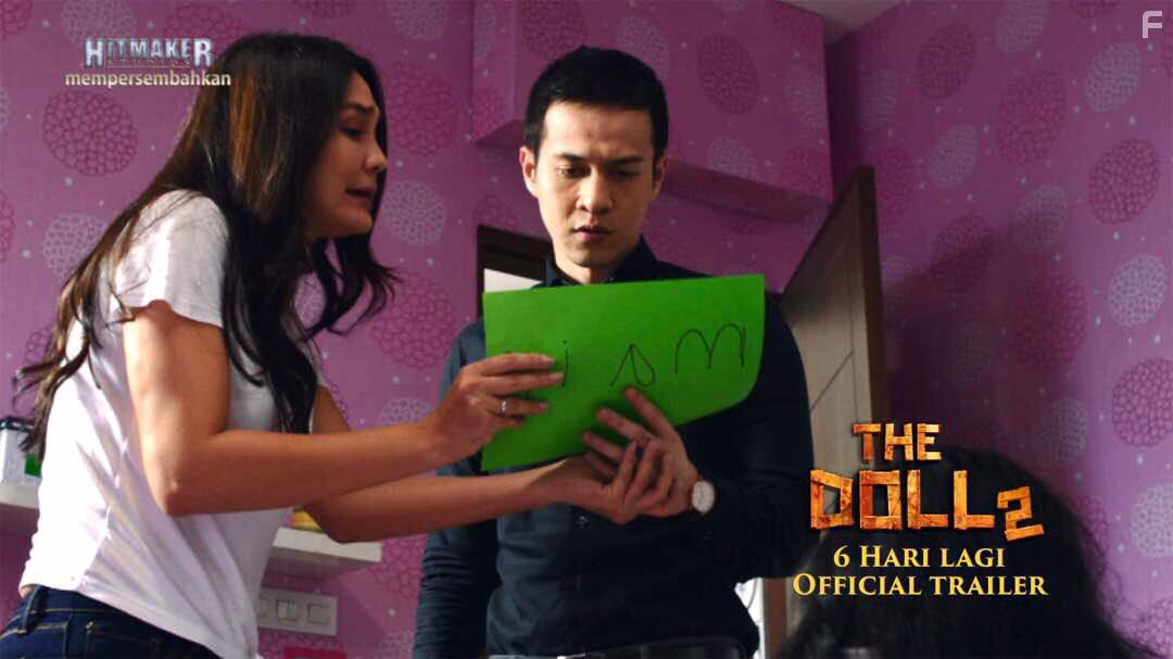 Luna Maya and Herjunot Ali in The Doll 2 (2017)