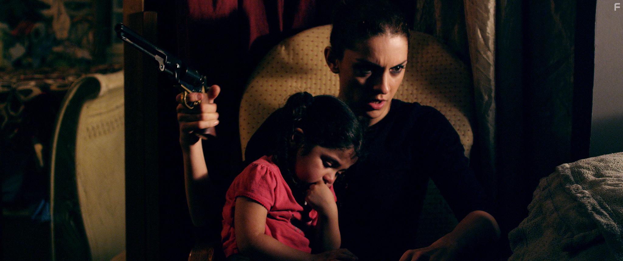 Youlika Skafida and Aidah Figueroa in A Lonely Woman (2018)