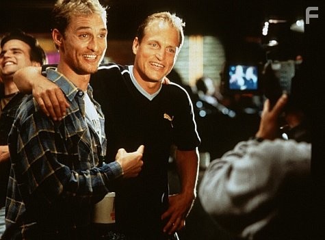 Ed Pekurny (Matthew McConaughey) and his brother Ray (Woody Harrelson) try-out for a new show on "True TV."