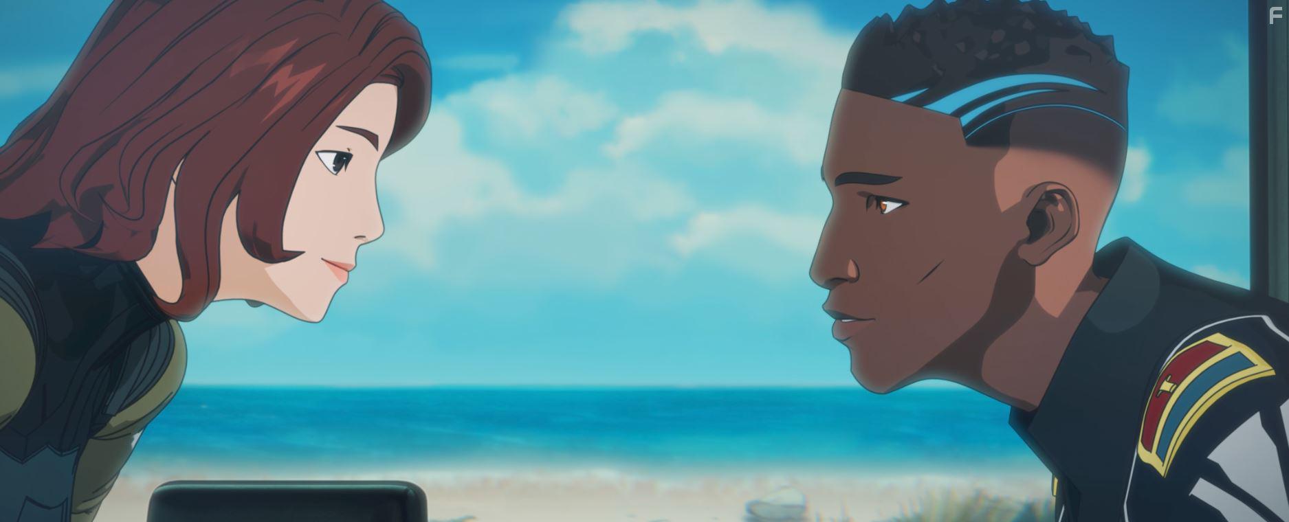 Dakota Fanning and Michael B. Jordan in Gen: Lock (2019)