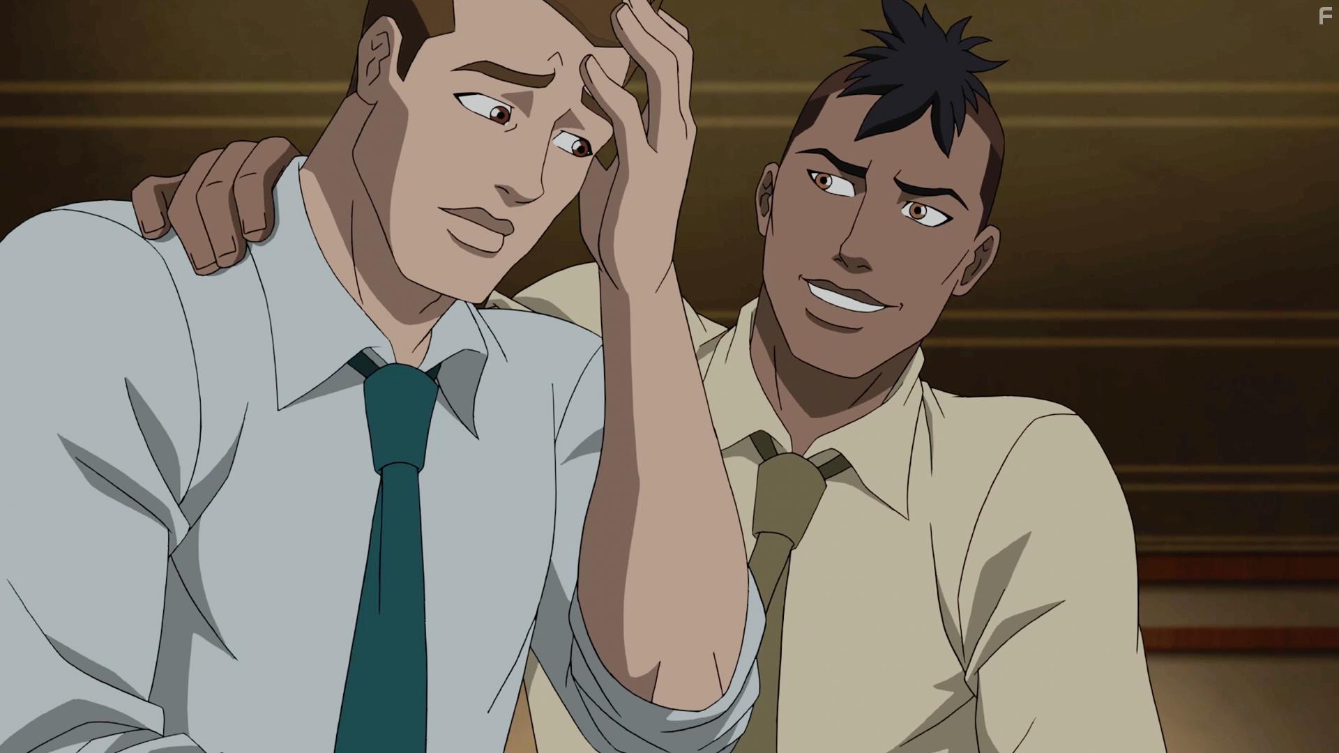 Russell Tovey and Jason Mitchell in Freedom Fighters: The Ray (2017)