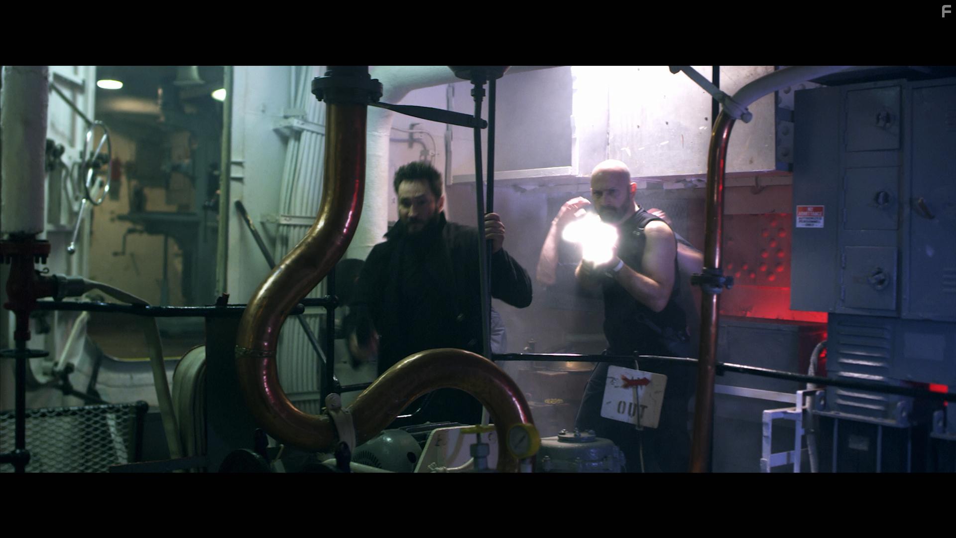 Jason John Beebe and James Dean Houston in Crossbreed (2019)